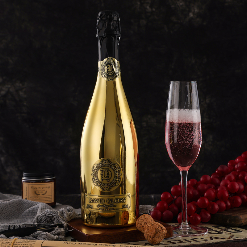 一件代發低度蜜桃味甜汽泡酒夜場酒吧KTV黛威起泡酒口感清爽