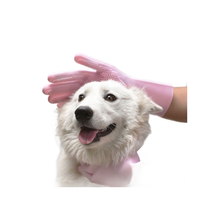ペット用入浴用手袋、厚みのある猫と犬の入浴用品、引っかき傷防止、噛みつき防止、テディゴールデンレトリバー入浴用拡張クリーニング手袋|undefined