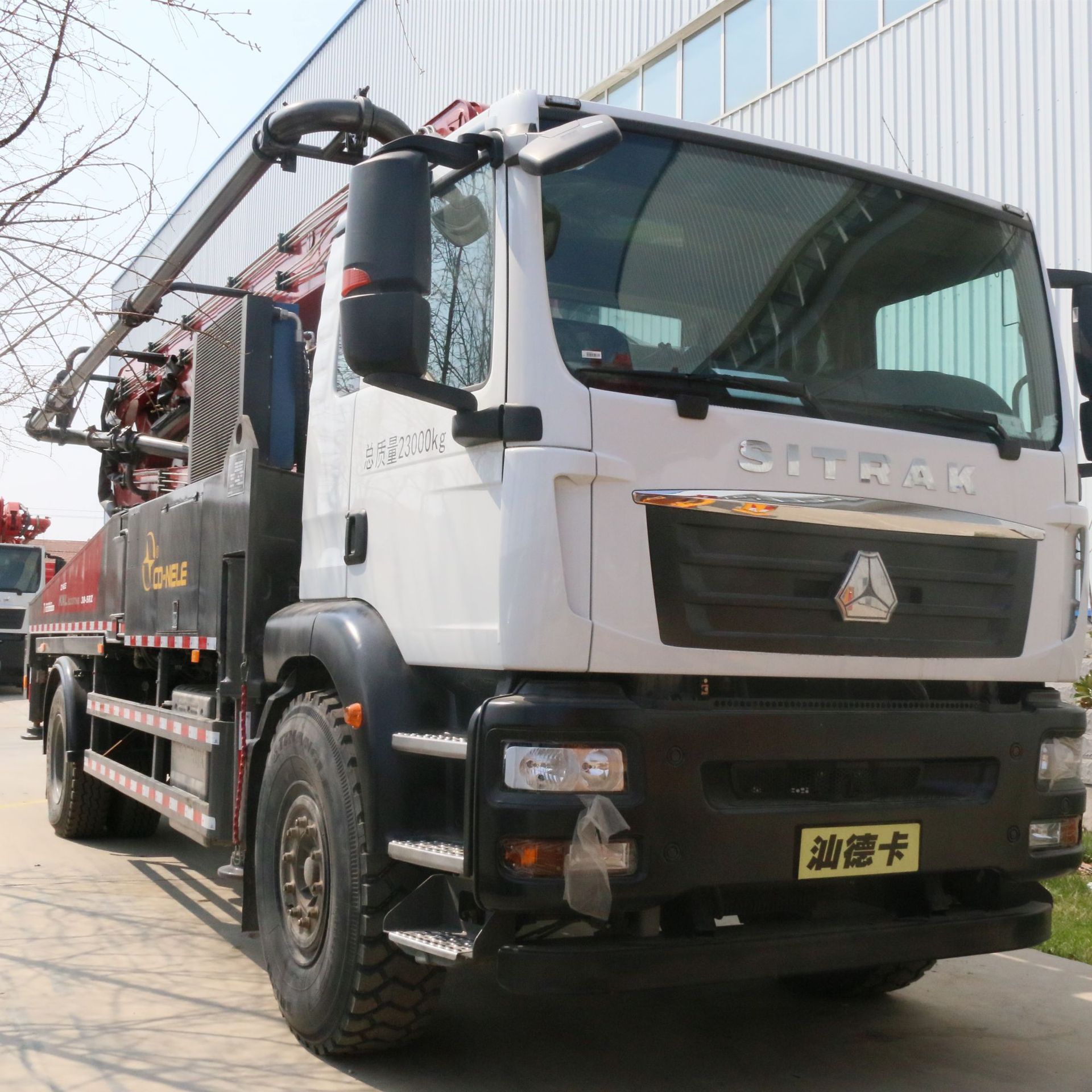 青岛科尼乐泵车 混凝土泵车 农村5-6层楼用的天泵 38米泵车 泵车