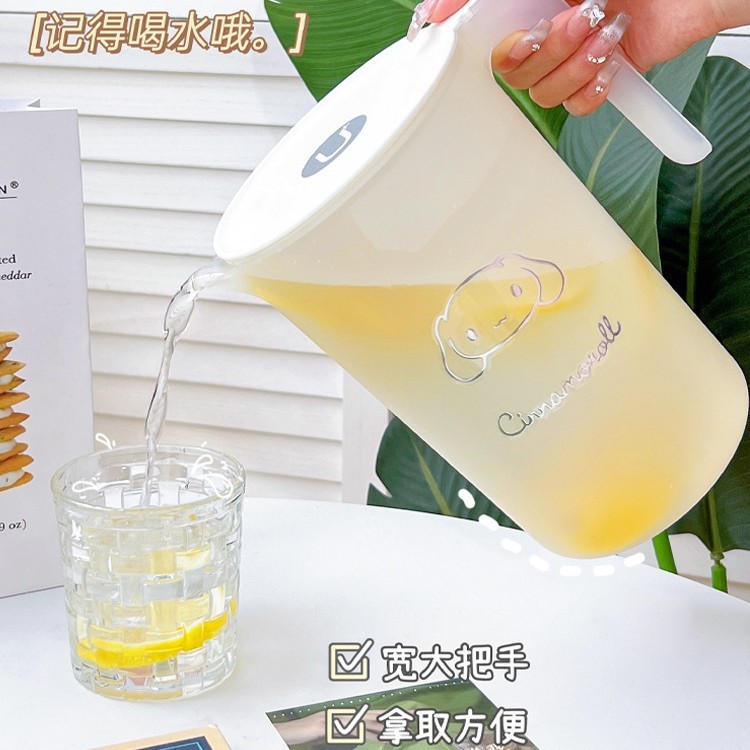 冷水壶家用大容量冷饮桶冰箱凉水壶耐高温茶壶办公室塑料凉水杯子|undefined