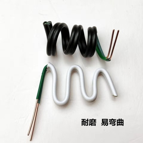j8铁电话线线电话线绑扎双芯包塑绑扎电话线室外扎线老式线光缆g3