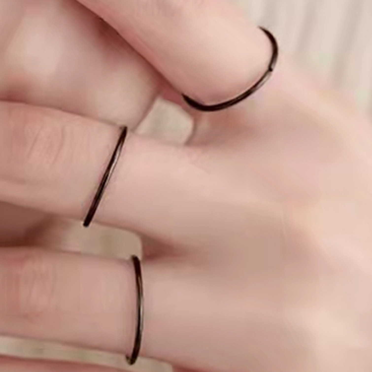 Japanese Style Simple Bracelet Set Rings Women u0027S Fashion Personality Ins Cold Style Little Fing