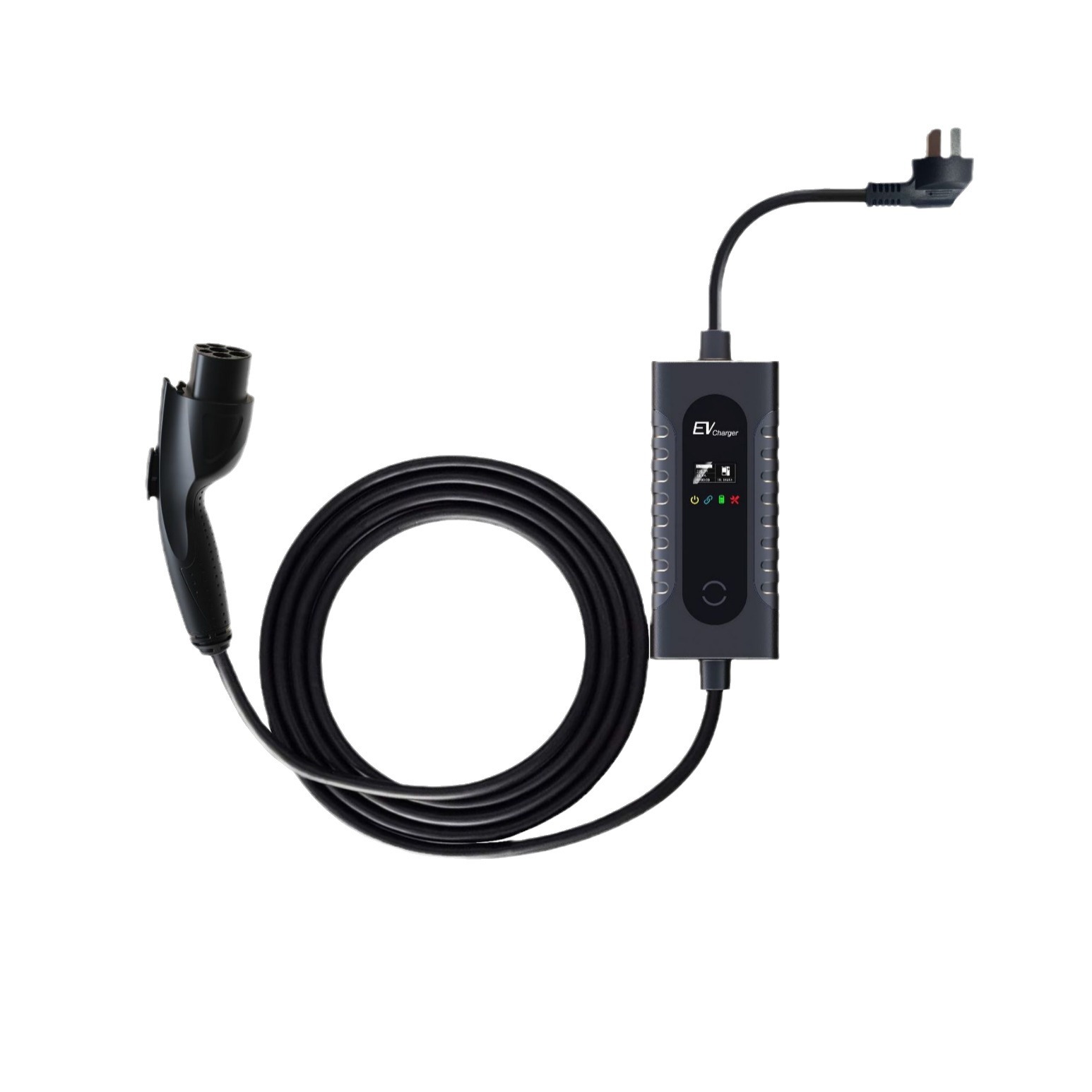 跨境欧标随车充 TUV认证3.5kW便携充电枪