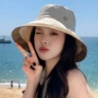 遮阳女士撞色新款旅行帽