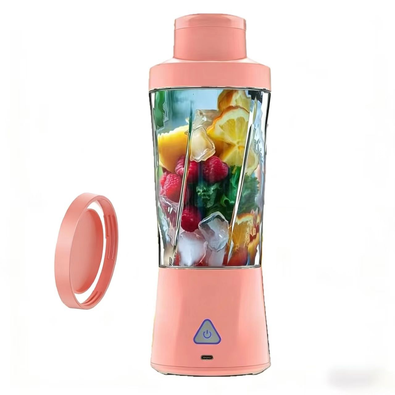 Tazza per spremitura portatile senza fili con batteria a lunga durata, grande capacità, piccola tazza per spremitura da esterno_voghion.com