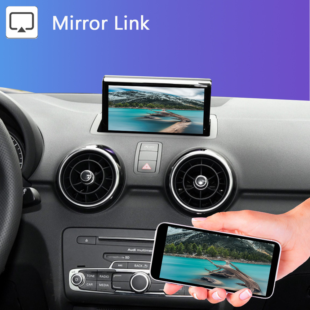 For Audi A6 support Hicar/Android auto/Youtube/wireless carplay decoder