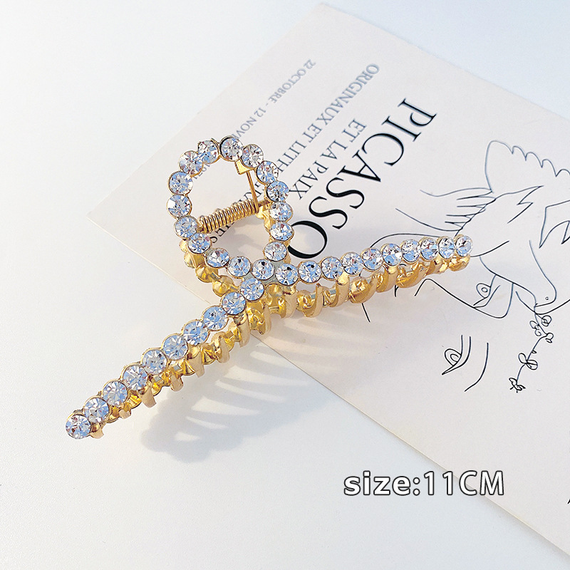 Tocado con clip cuadrado de Maillard, elegante coreano francés, retro, clip de tiburón, red, temperamento rojo, pinza para el cabello, accesorios para el cabello