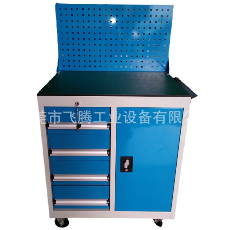 东莞深圳重型工具车 维修工具车带挂板 五金车间工具车批发