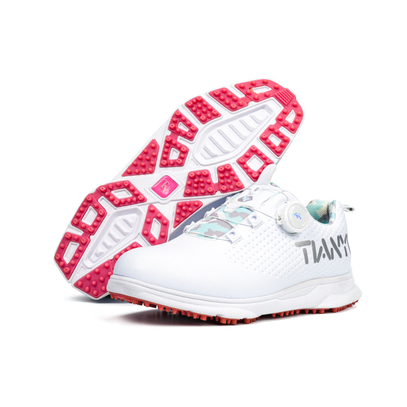 흰색과 빨간색 밑창