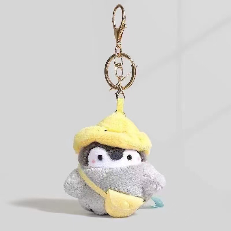 日本のかわいいリュックサックのキーホルダー旅行のペンギンのペンダントのカバンの庭園の道具の部品は誕生日の子供を飾ります。|undefined