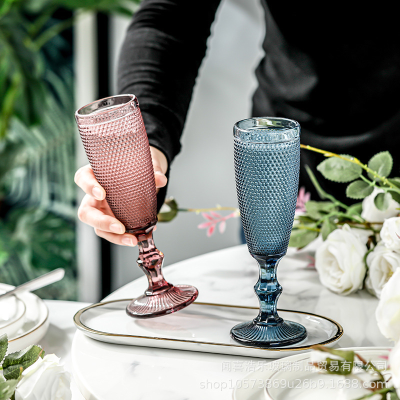 Hotel al por mayor cuentas de color primario tazas de vino tinto tazas de vinos tazas de jugo tazas de vino