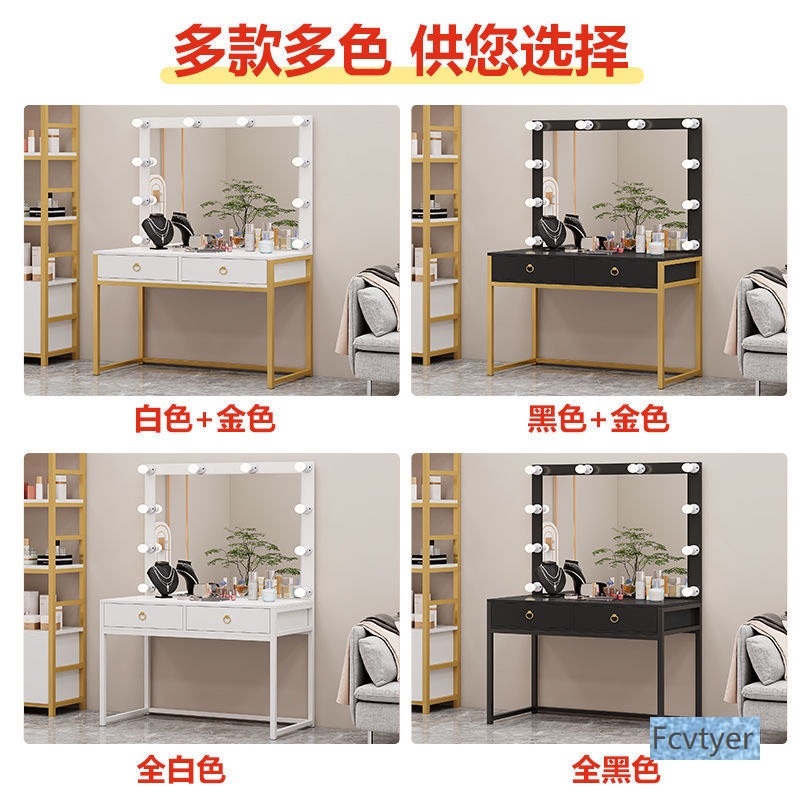 Maquillaje de boda tienda de maquillaje profesional salón de belleza mesa de maquillaje especial red estudio rojo mesa de maquillaje con lámpara