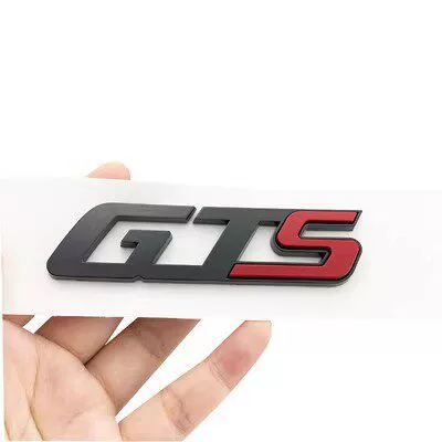 Grecale Side Emblem Hood – Car logo - gts-bright-black-red-one