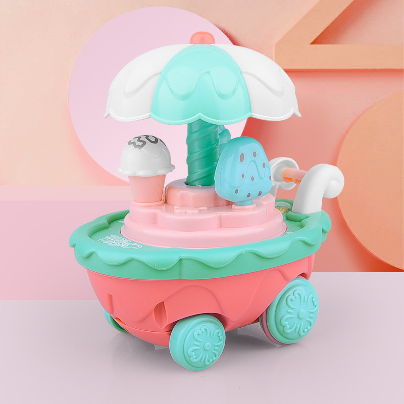 Transfronterizos de niños presionando helado DIY retroceso patinaje carro juguetes para niños juguetes para niños juguetes al por mayor