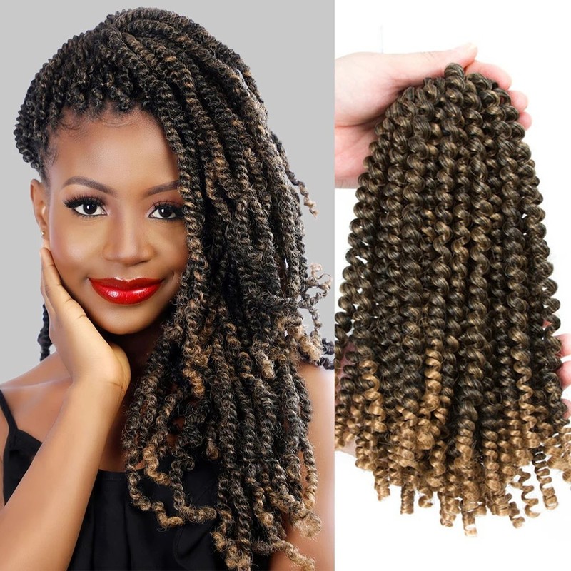 Foreign Trade Wig African Wig Small Spring Hair Braid Spring Twist Hair Chemical Fiber Wig