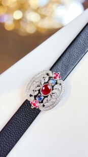 18K Gold High-End Jewelry Luxury Full Diamond Bow Necklace Watch Strap Jewelry Douyin Wholesale Dropshipping