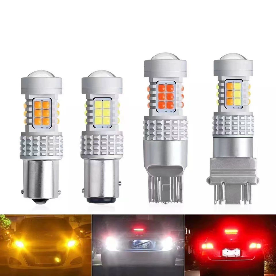 Новый автомобиль светодиодный свет 1156 1157 7440 стоп-сигнал 3030 30smd фонарь заднего хода 7443 сигнал поворота