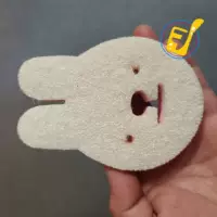 DIY мультипликационная печать Древесная мякоть губка акварельный пигмент адсорбция граффити Древесная мякоть хлопок роспись деревянная мякоть губка печать