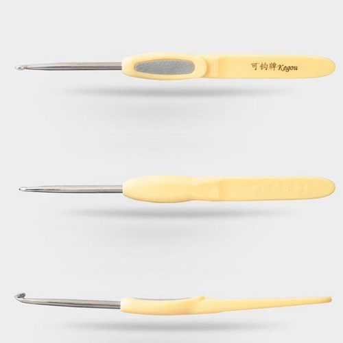 Cross-border wholesale hook hook brand crochet hook stainless steel handleless DIY woolen knitted doll bag tool set