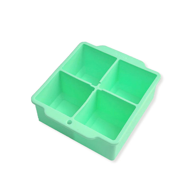Molde de Silicona para Hielo de Grado Alimenticio Desmoldeo Fácil Congelación Rápida