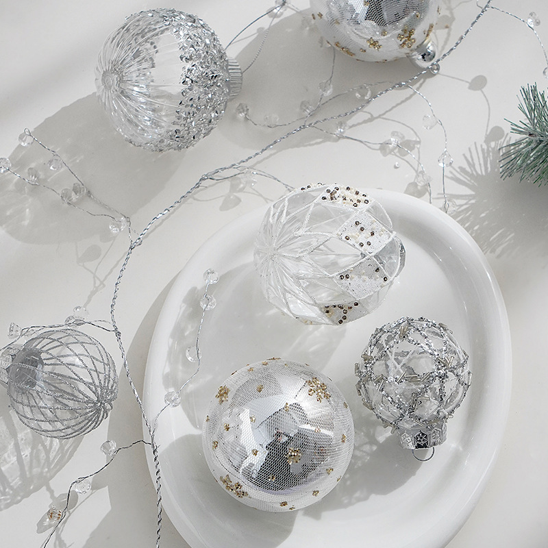 Colgante de Navidad decoración árbol de Navidad hecha a mano DIY decoración escena diseño pequeño regalo atmósfera colgante bola de Navidad