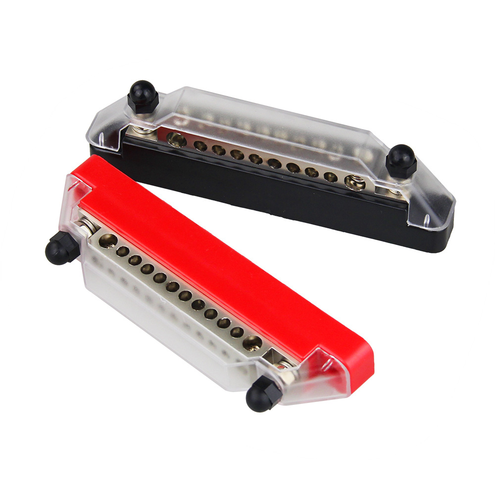 跨境热销 房车船舶改装汇线排 大电流接线螺柱10路配电块汇流排