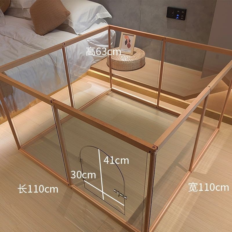 ペットフェンス、犬猫ケージ、家庭用猫小屋、猫小屋フェンス、隔離ドアフェンス、中小型犬用室内ヴィラ|undefined
