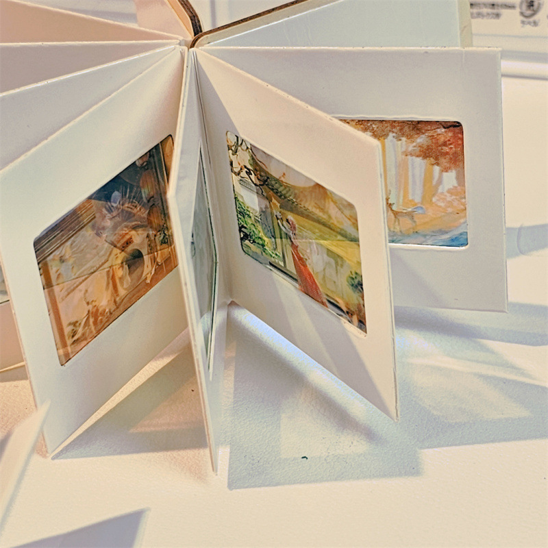 反转小册子照片相册光影立体书文创diy演唱会物料周边创意