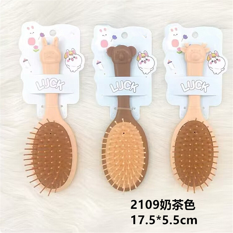 Cepillo de Aire para Cabello de Plástico de Masaje para Peinado