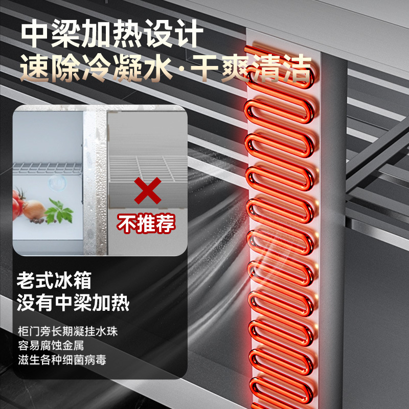 冷蔵冷凍作業台 空冷業務用冷凍庫 ステンレス冷蔵庫 横型冷凍庫 作業台 フラット冷凍庫|undefined