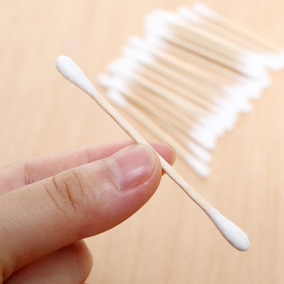 100 cotton swabs for ear-pulling makeup wooden swabs cotton swabs for ear-pulling double-headed cotton swabs for independent packaging disposable