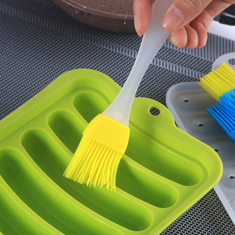 Fabricantes de silicona en stock cepillo de aceite de barbacoa de cocina cepillo de aceite de cocina tipo separado para hornear cepillo de aceite de parrilla