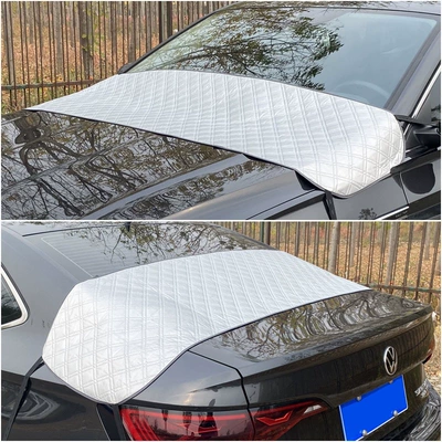 Car snow shield windshield wiper groove cover to - frontrearthree-layerswidth-18m