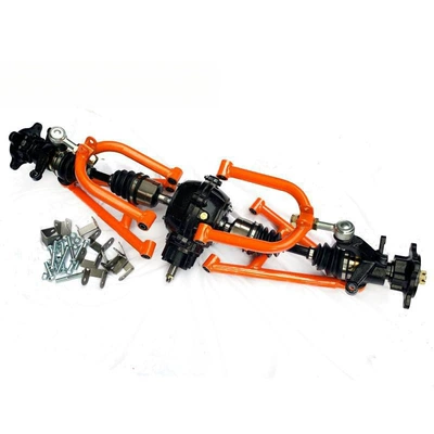 Modified go-kart parts, beach buggy Motorcycle frame - front-drive-spool-2-universal-shafts-rocker-arm