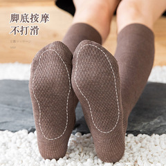 小腿襪女中筒秋天棉襪潮ins黑色jk日系長筒襪高筒秋冬及膝過膝襪