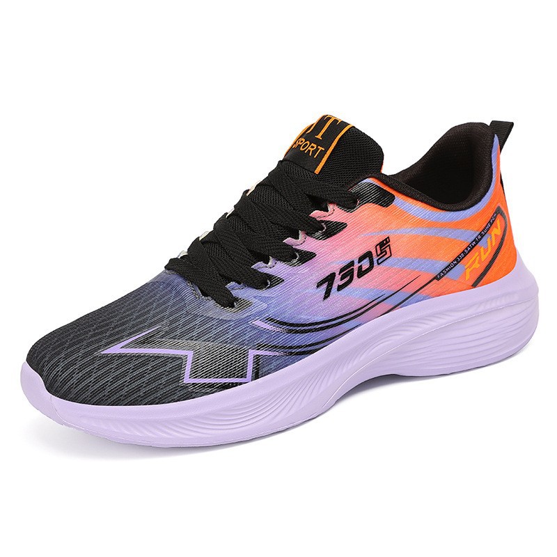 Zapatos deportivos para mujer, nuevo estilo de otoño, malla transpirable, estilo coreano, zapatos casuales de moda, estilo pareja, zapatos para correr maratón al por mayor