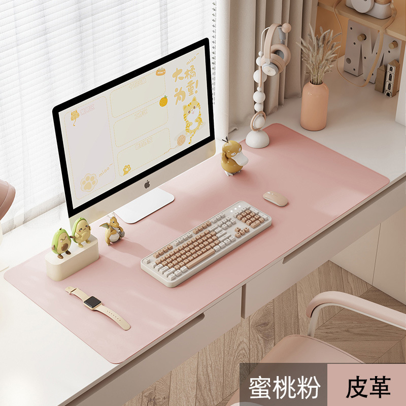 マウスパッド特大オフィスラップトップキーボードレザーデスクトップパッド女子寮ライティングデスクデスクパッド|undefined