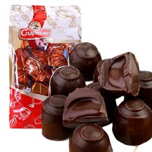 【严选】俄罗斯原装斯巴达克夹心巧克力 代发500g/包新年夹心喜糖