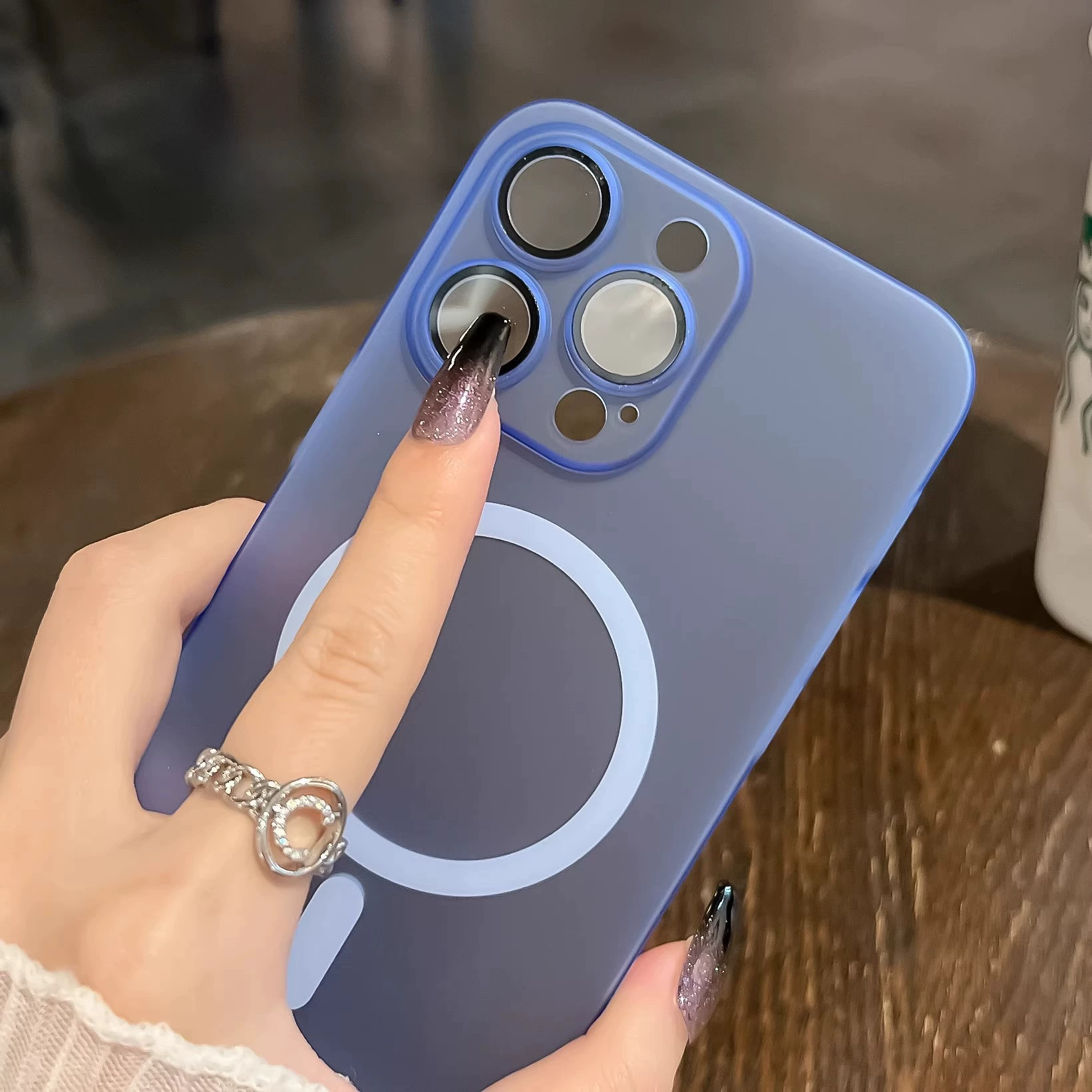 Apple, совместимый iPhone 16, чехол для телефона, матовый линзованный материал, 16promax, iphone