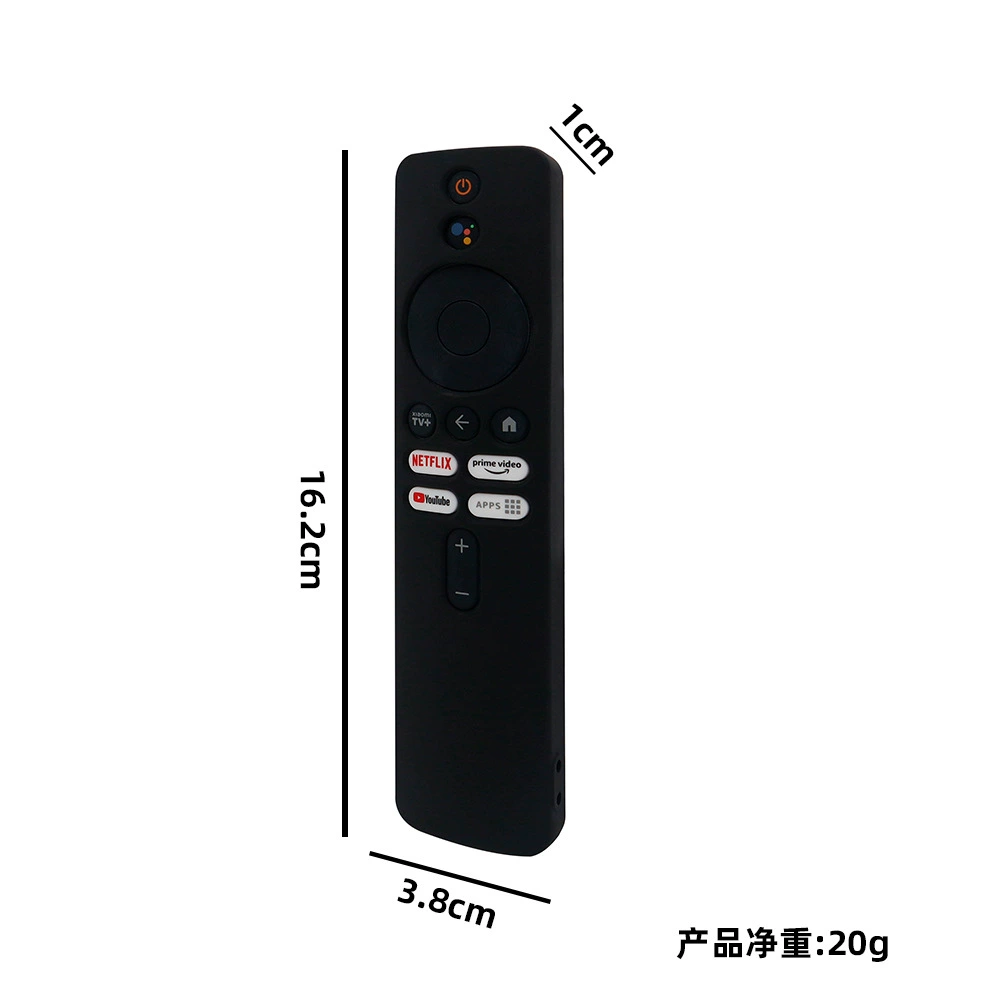 Силиконовый кожух-пульт дистанционного управления (XiaoMi) для ТВ-бокса 4K 2-го поколения, нескользящий, ремешок на запястье, разноцветный