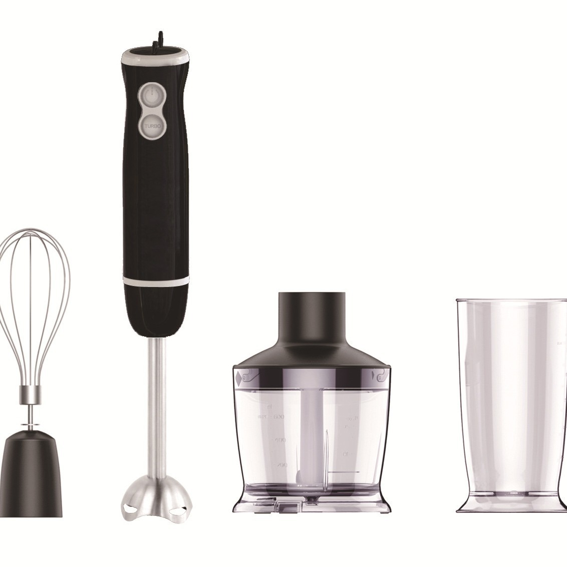 Cross-Border Hot Model, American, European and British Specifications, Stainless Steel Handheld Stirring Stick, Food Processor, Baby Food Supplement Machine