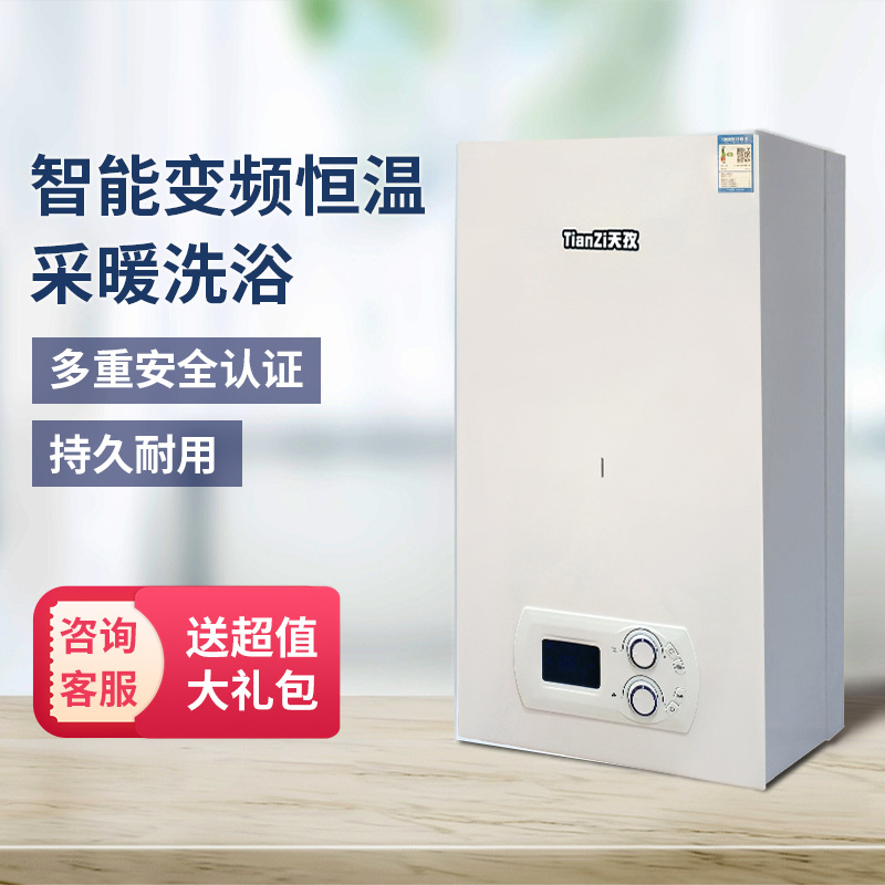 燃气壁挂炉锅炉家用蒸汽天然气地暖热水炉汽化采暖炉商用