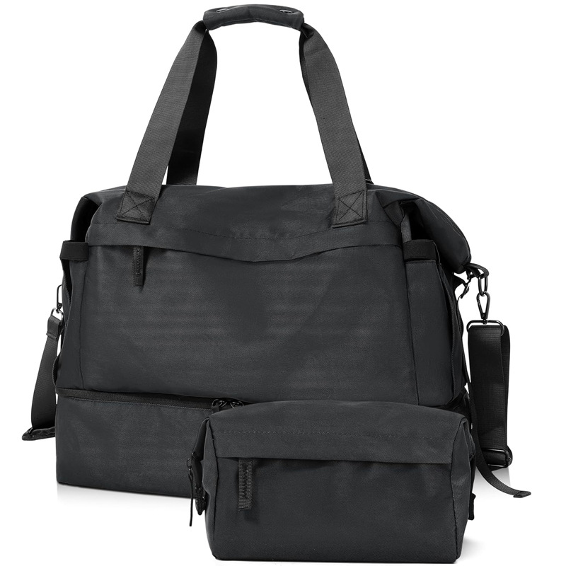 Sports black handheld luggage sports bag