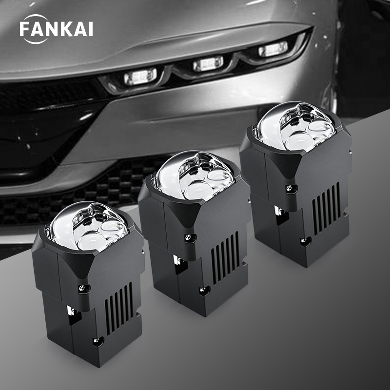 Módulo de matriz directa doble 1.5 pulgadas delanteros de automóviles modificados y actualizados con LED de doble luz inteligente de alta potencia