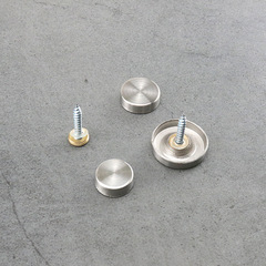 Stainless Steel Mirror Nails Screw Decorative Cover Advertising Flat Decorative Nails Glass Mirror Nails Acrylic Decorative Nails Wholesale