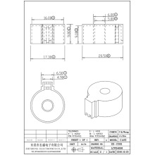 厂家供应CASE变压器电感外壳线圈外壳 ZS-C001电感外壳批发