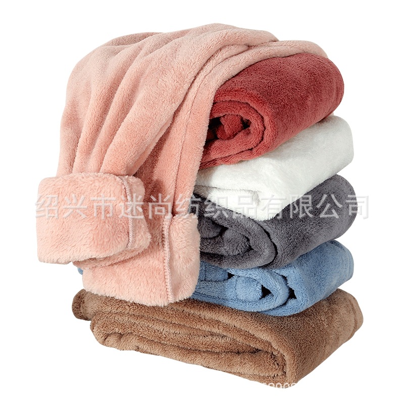 厂家供货 素色双面珊瑚绒 暖暖裤面料 染色珊瑚绒家居服睡衣布料