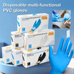 跨境新品一次性多功能PVC手套加厚高弹 防水防污美容美发美甲工具