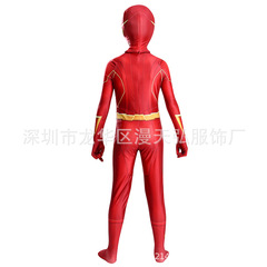 Halloween The Flash Season 5 cos tights Barry Allen adult cosplay jumpsuit for adults