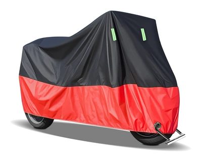 Cover for Sun Protection and Rain | Car clothing - m-size18075115cm-black-and-red-stitching